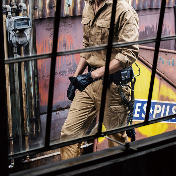 BA-8035 長袖シャツ 商品コード:BA-8035 着用イメージ