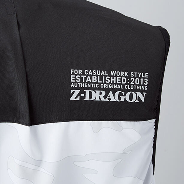 Z-DRAGON ミリタリーテイストフード付き空調服™ベスト【フルセット】