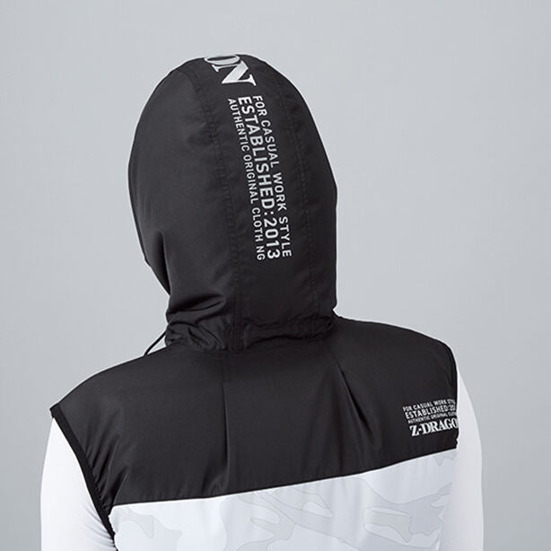 Z-DRAGON ミリタリーテイストフード付き空調服™ベスト【フルセット】