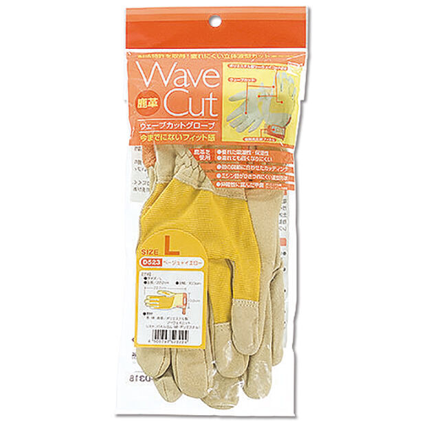 鹿革マジック甲メリ手袋【10双1組】