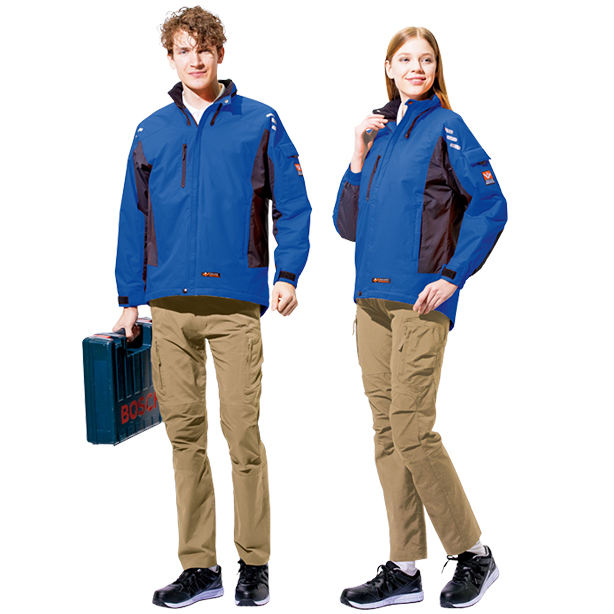 アイトス AZ-6169 防寒ジャケット(男女兼用) 商品コード:AZ-6169 着用イメージ