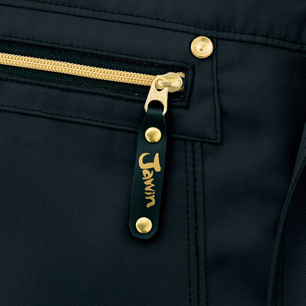 Jawin 51500 発熱加工ジャンパー 商品コード:JC-51500 ロゴ入りファスナー