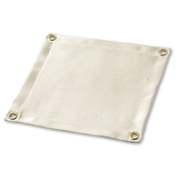 溶接火花受け高耐熱シリカシート2号(5枚セット)・サイズ:840×1890mm・シート周囲ハトメ付き