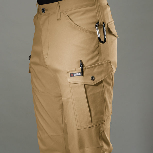 BURTLE クレイジーストレッチ 7051シリーズ カーゴパンツ【秋冬】 商品コード:BA-7052 カラビナループ
