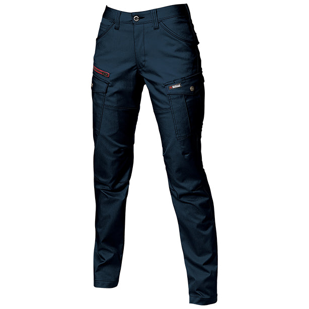 BURTLE クレイジーストレッチ 7051シリーズ レディースカーゴパンツ【秋冬】 商品コード:BA-7059 色:ネイビー(一覧表示用)