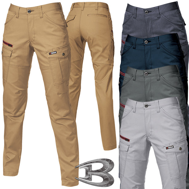 BURTLE クレイジーストレッチ 7051シリーズ レディースカーゴパンツ【秋冬】 商品コード:BA-7059 (一覧表示用)