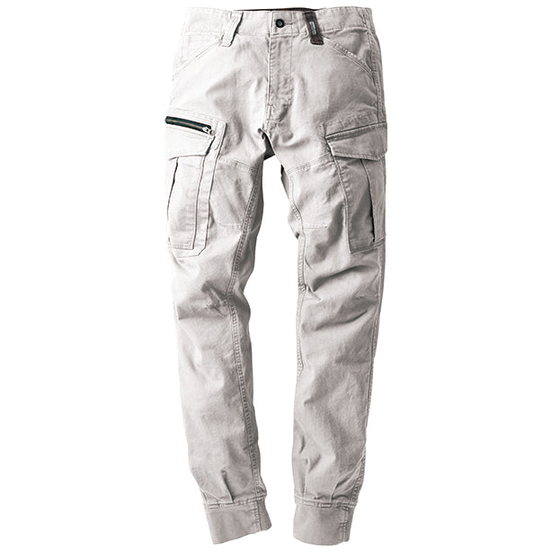 XEBECの現場服・リブ付カーゴパンツ 商品コード:XE-2176 色:サンドベーシュ(一覧表示用)
