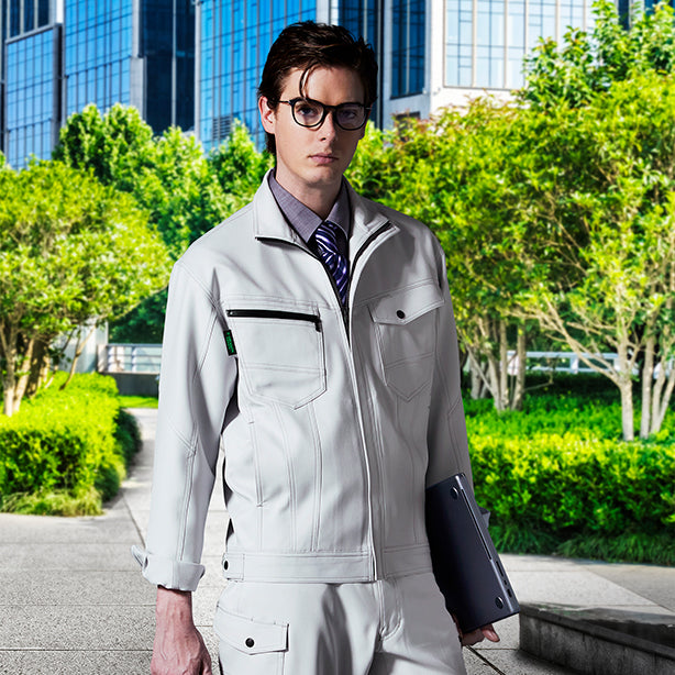 Z-DRAGON 72800 エコ製品制電ストレッチジャンパー【秋冬】 商品コード:JC-72800 着用イメージ男性