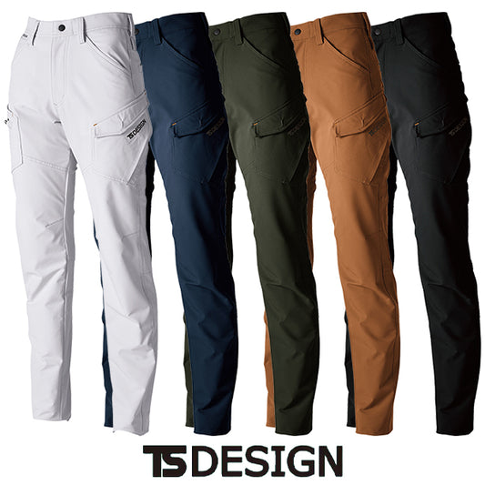 TS DESIGN 56141 TS4Dエコダブルクロスレディースカーゴパンツ TSD-56141(オプション表示用)