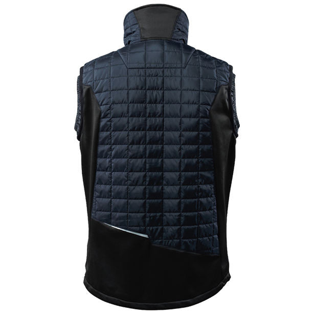 MASCOT 17165 防寒キルトベスト 北欧生まれの究極の防寒着シリーズ 商品コード:AC-17165 色:ネイビー(オプション表示用)バックスタイル