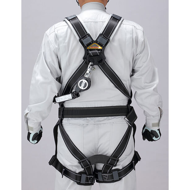 墜落制止用器具 フルハーネス型小型巻取式ロック装置付きシングル(フルセット)【トーヨーセフティー】