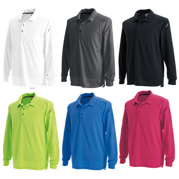 長袖ポロシャツ