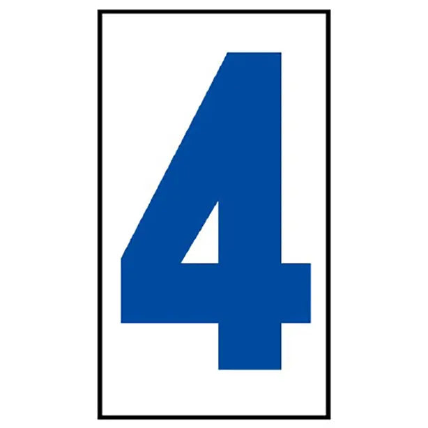 工事看板日付マグネット 4