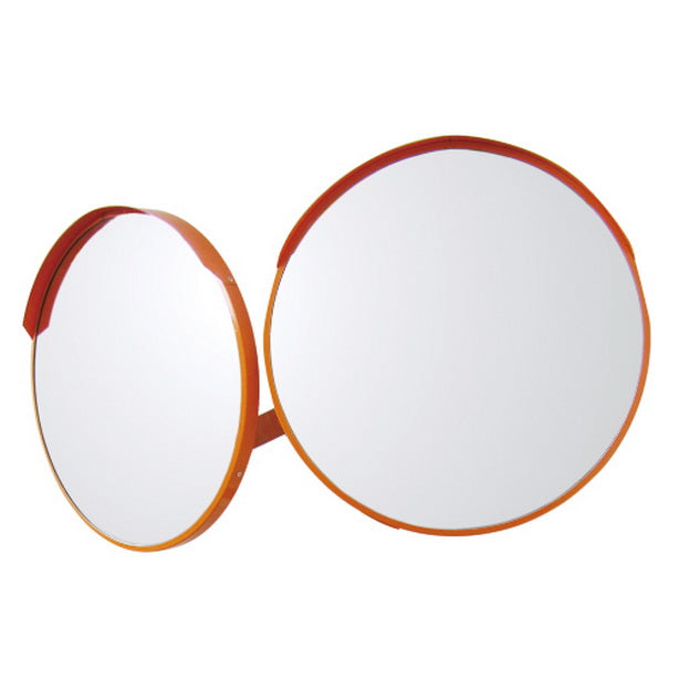 カーブミラー2面丸型反射鏡(アクリル製)