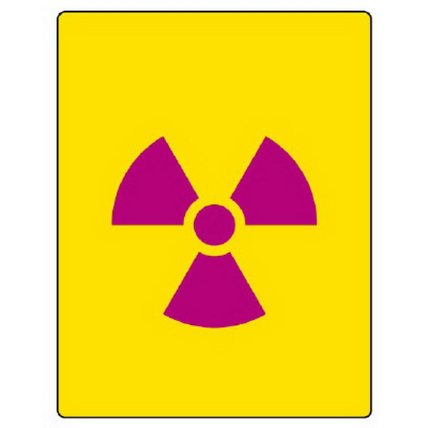 放射能標識 放射能マーク(小)