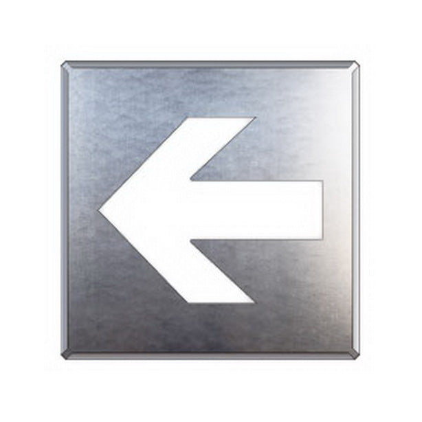 吹付け用プレート 矢印 大