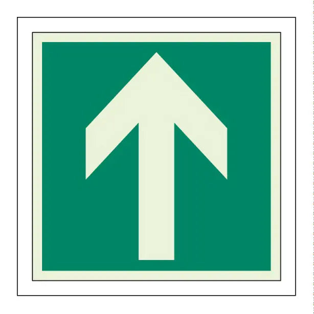 避難誘導ステッカー 矢印