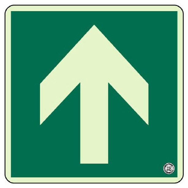 床面誘導標識 矢印 蓄光