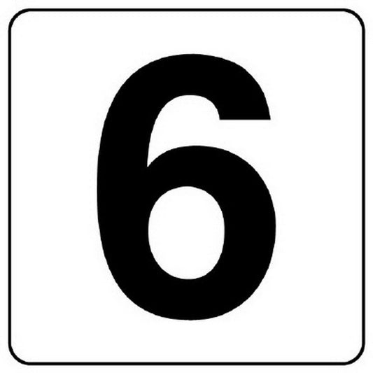 番号札ステッカー6