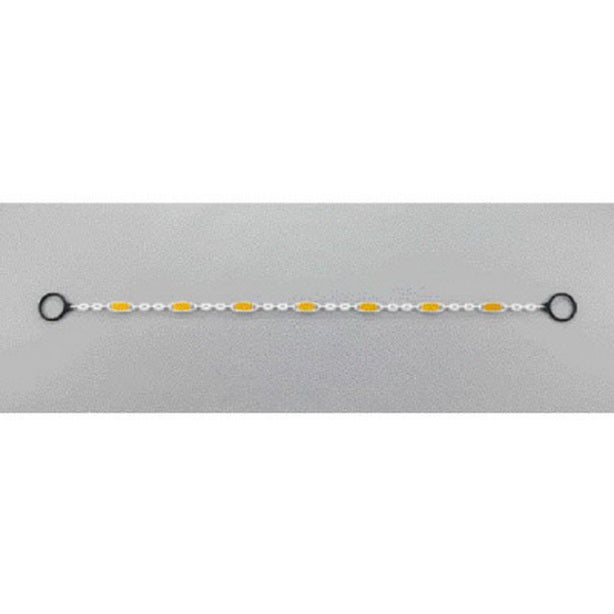 反射チェーン 白 リング付