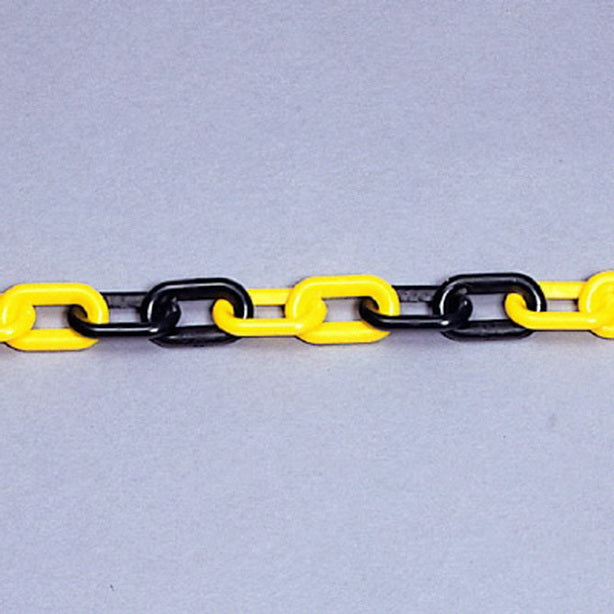 プラスチックチェーン 黄/黒 1.5m