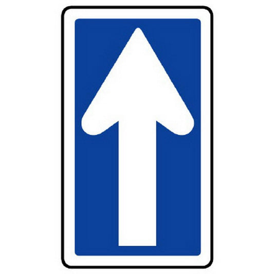 規制標識 326-B 一方通行