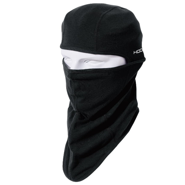 メーカー:村上被服 品名&品番:HOOH MH-481 綿のびのびホットバラクラバ(オプション表示用) カラー:ブラック