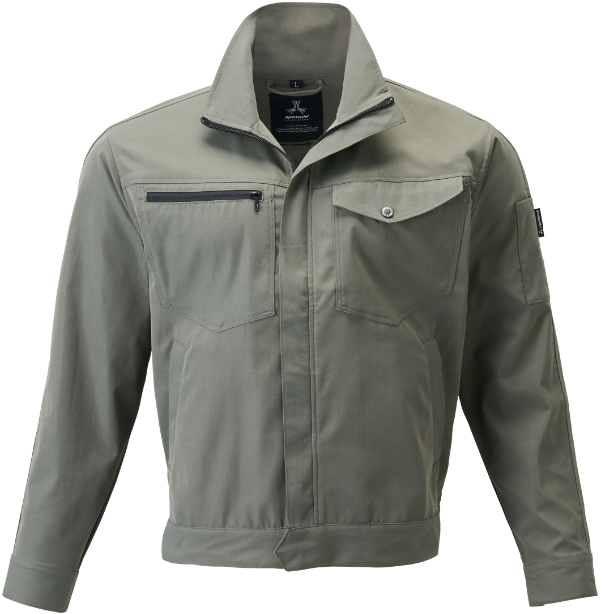 メーカー:ATACKBASE 品名&品番:APEX WIN ATC-19034 帯電防止ストレッチブルゾン APEXWIN(オプション表示用)  カラー:カーキ