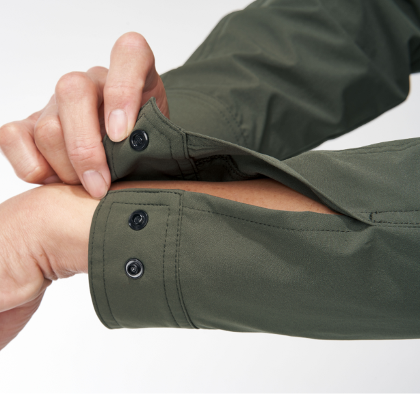 メーカー:ATACKBASE 品名&品番:ATACK BASE ATC-29016 制電防止ストレッチシャツ APEXWIN 袖ダブルボタン