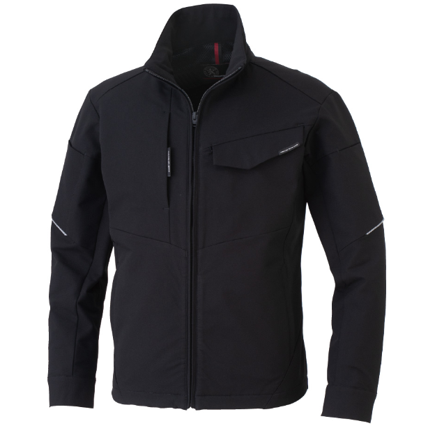 メーカー:CO_COS 品名&品番:CO-COS CC-A-7160 秋冬最強のびのびストレッチブルゾン ANDARESCHIETTI(オプション表示用)  カラー:ブラック