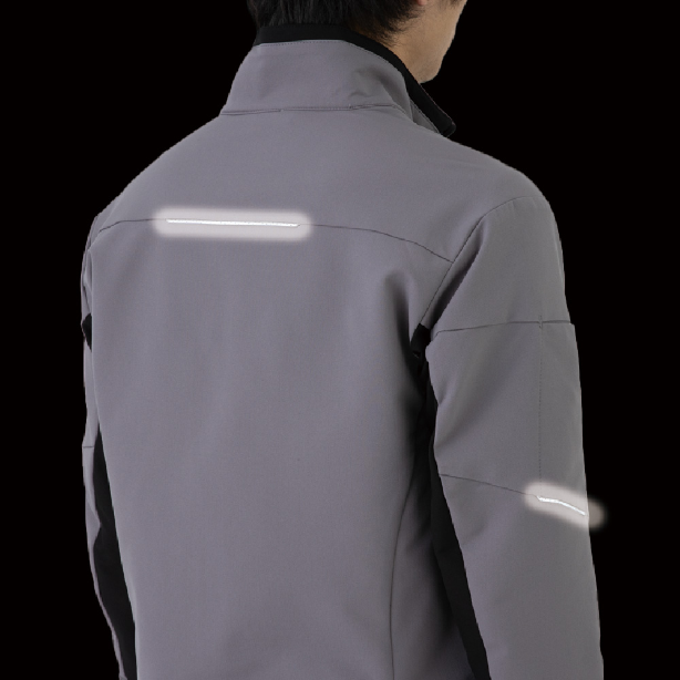 メーカー:CO_COS 品名&品番:CO-COS CC-A-7160 秋冬最強のびのびストレッチブルゾン ANDARESCHIETTI 反射素材