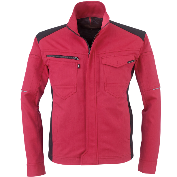 メーカー:CO_COS 品名&品番:CO-COS CC-A-9170 秋冬スマートシルエットジャケット ANDARESCHIETTI(一覧表示用)  カラー:レッド