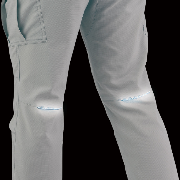 メーカー:CO_COS 品名&品番:CO-COS CC-A-9173 秋冬スマートシルエットスラックス ANDARESCHIETTI 反射素材