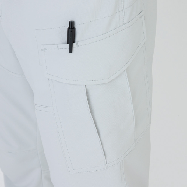 メーカー:CO_COS 品名&品番:CO-COS CC-AE-8195 秋冬SDGsサステナブル裏綿カーゴパンツ ペン差しカーゴポケット