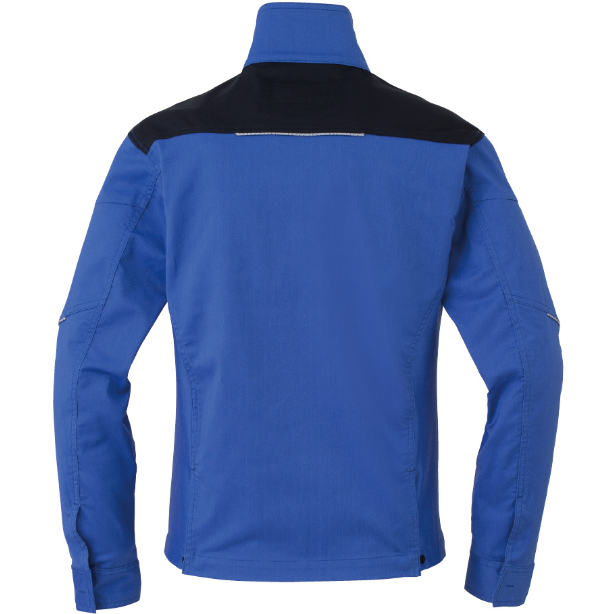 メーカー:CO_COS 品名&品番:CO-COS CC-AG-3180 秋冬ストレッチブルゾン ANDARESCHIETTI×GLADIATOR カラー:ブルー(ブラック)(バックスタイル)