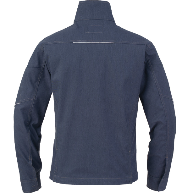 メーカー:CO_COS 品名&品番:CO-COS CC-AG-3180 秋冬ストレッチブルゾン ANDARESCHIETTI×GLADIATOR カラー:インディゴ(バックスタイル)