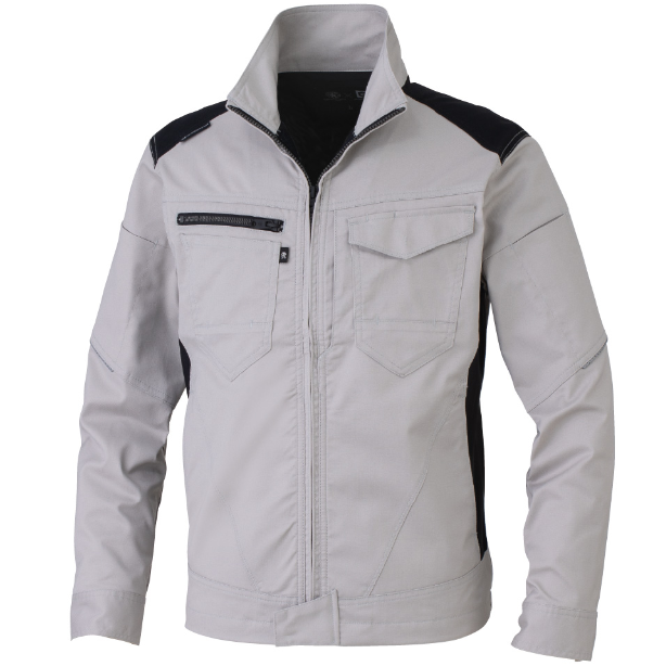 メーカー:CO_COS 品名&品番:CO-COS CC-AG-3180 秋冬ストレッチブルゾン ANDARESCHIETTI×GLADIATOR(一覧表示用)  カラー:シルバー(ブラック)