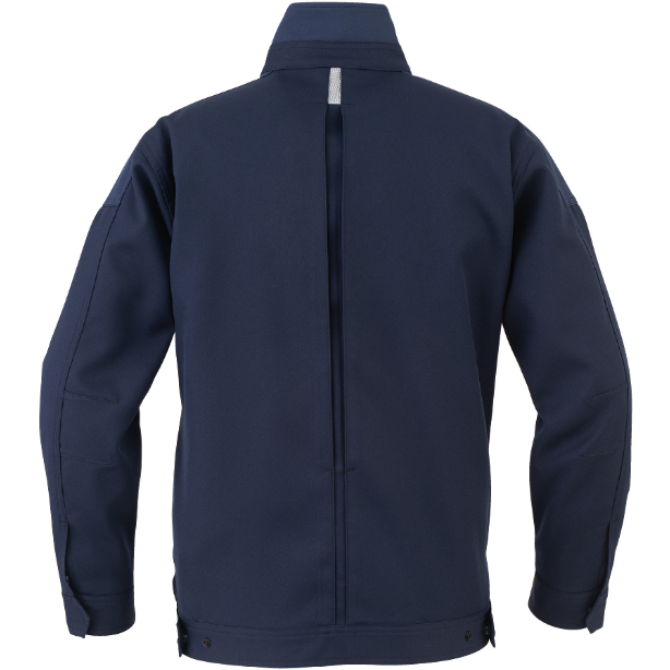 メーカー:CO_COS 品名&品番:CO-COS CC-MB25100 秋冬多機能×エコ裏綿ブルゾン MONBALENO カラー:ブルー×ネイビー(バックスタイル)