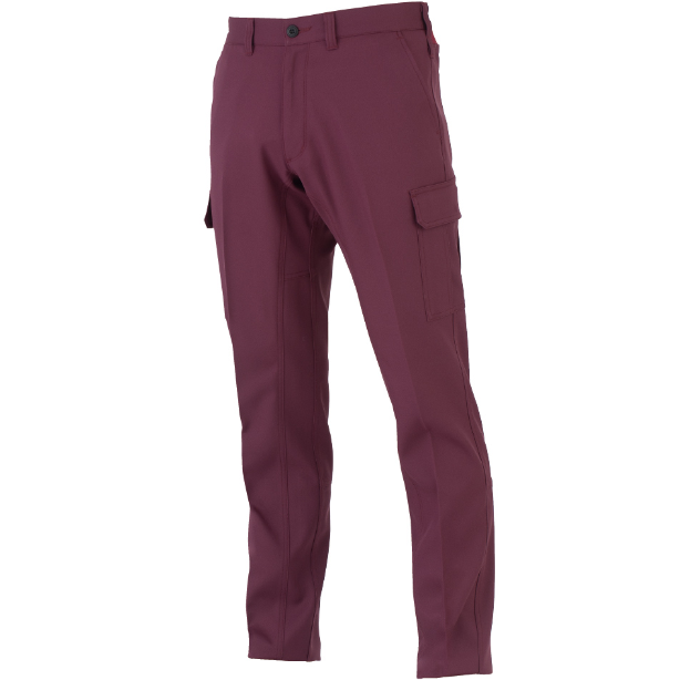 メーカー:CO_COS 品名&品番:CO-COS CC-MB25105 秋冬多機能×エコ裏綿カーゴパンツ MONBALENO(オプション表示用)  カラー:レッド×バーガンディ