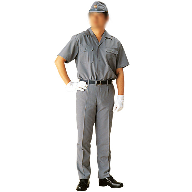 GA-22 防災用 ワンタックスラックス【グレー】【通年】 商品コード:ET-GA-22 色:グレー(オプション表示用)