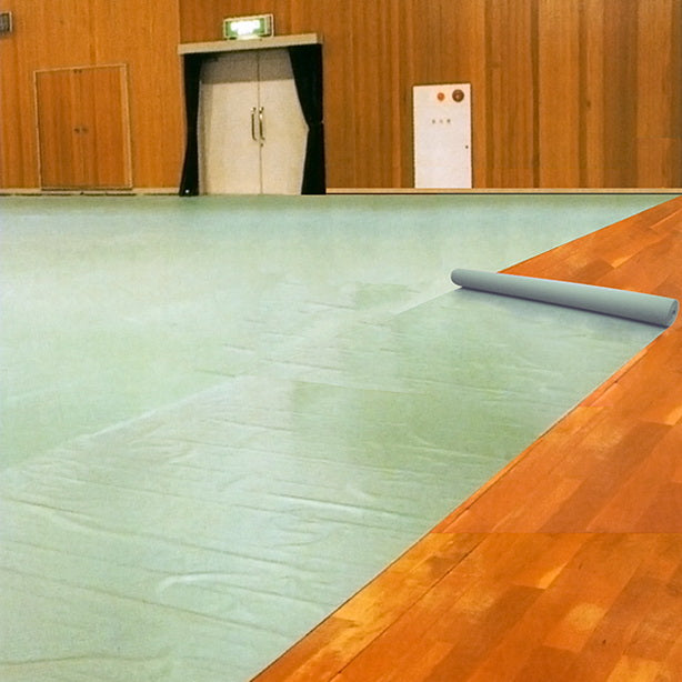 フロアシート(体育館シート) 1.85m × 50m・体育館にシートを敷いたイメージ画像