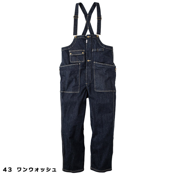 メーカー:GRACEENGINEER'S 品名&品番:GRACE ENGINEER'S SK-GE-660 親子でインディゴサロペット(キッズサイズあり)(オプション表示用) カラー:ワンウォッシュ