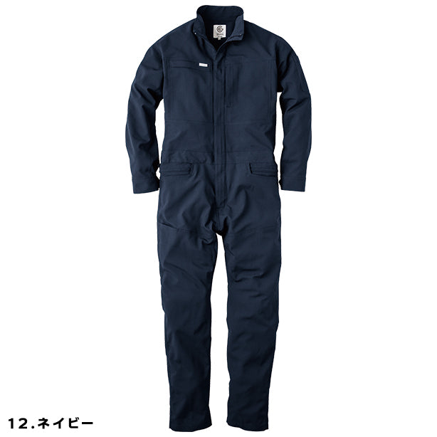 メーカー:GRACEENGINEER'S 品名&品番:GRACE ENGINEER'S SK-GE-677 春夏長袖快適つなぎ(オプション表示用) カラー:ネイビー