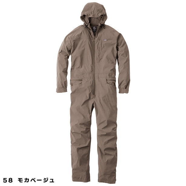 メーカー:GRACE ENGINEER'S 品名&品番:GRACE ENGINEER'S SK-GE-760 撥水アウターつなぎ(オプション表示用) カラー:モカベージュ