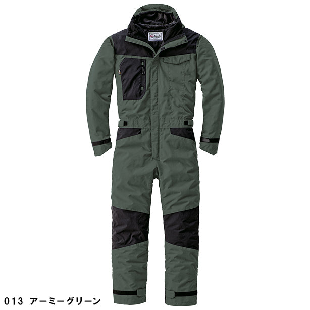 メーカー:YAMADATATSU 品名&品番:YAMADATATSU YD-23030 CORDURA防寒つなぎ服(一覧表示用) カラー:アーミーグリーン
