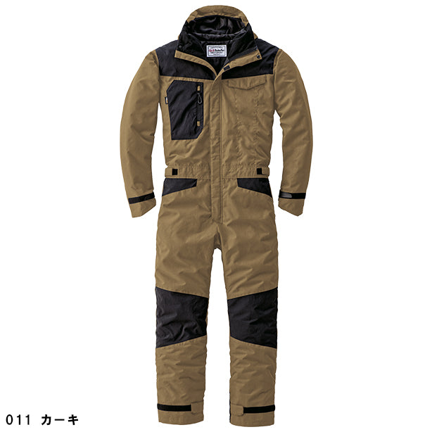 メーカー:YAMADATATSU 品名&品番:YAMADATATSU YD-23030 CORDURA防寒つなぎ服(一覧表示用) カラー:カーキ