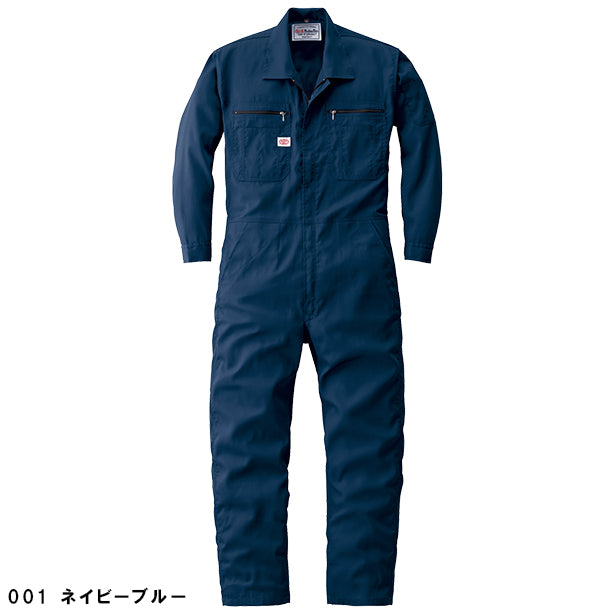 メーカー:YAMADATATSU 品名&品番:YAMADATATSU YD-24031 秋冬プロ仕様腰のびのびつなぎ服(一覧表示用) カラー:ネイビーブルー