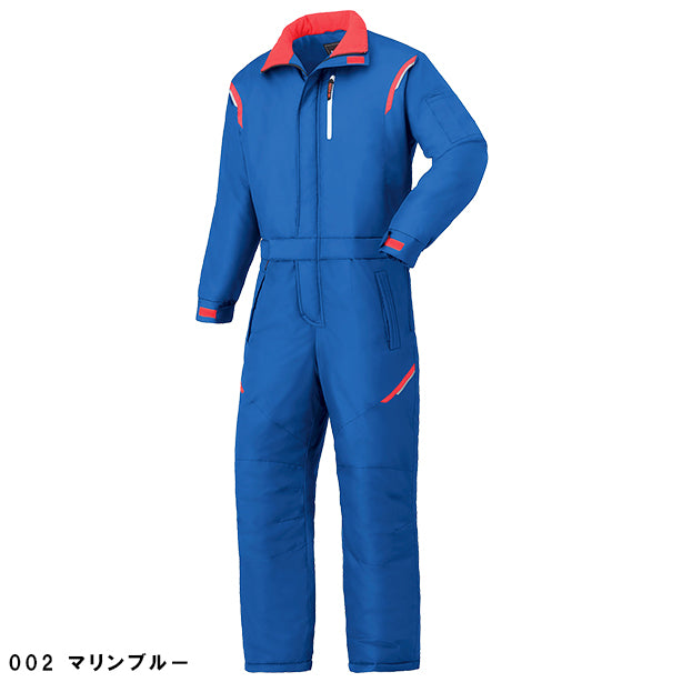 メーカー:YAMADATATSU 品名&品番:YAMADATATSU YD-23030 CORDURA防寒つなぎ服(オプション表示用) カラー:マリンブルー