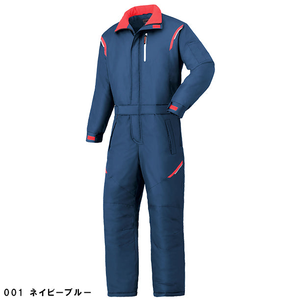メーカー:YAMADATATSU 品名&品番:YAMADATATSU YD-23030 CORDURA防寒つなぎ服(一覧表示用) カラー:ネイビーブルー