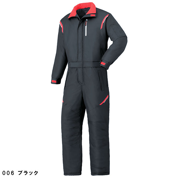 メーカー:YAMADATATSU 品名&品番:YAMADATATSU YD-23030 CORDURA防寒つなぎ服(オプション表示用) カラー:ブラック